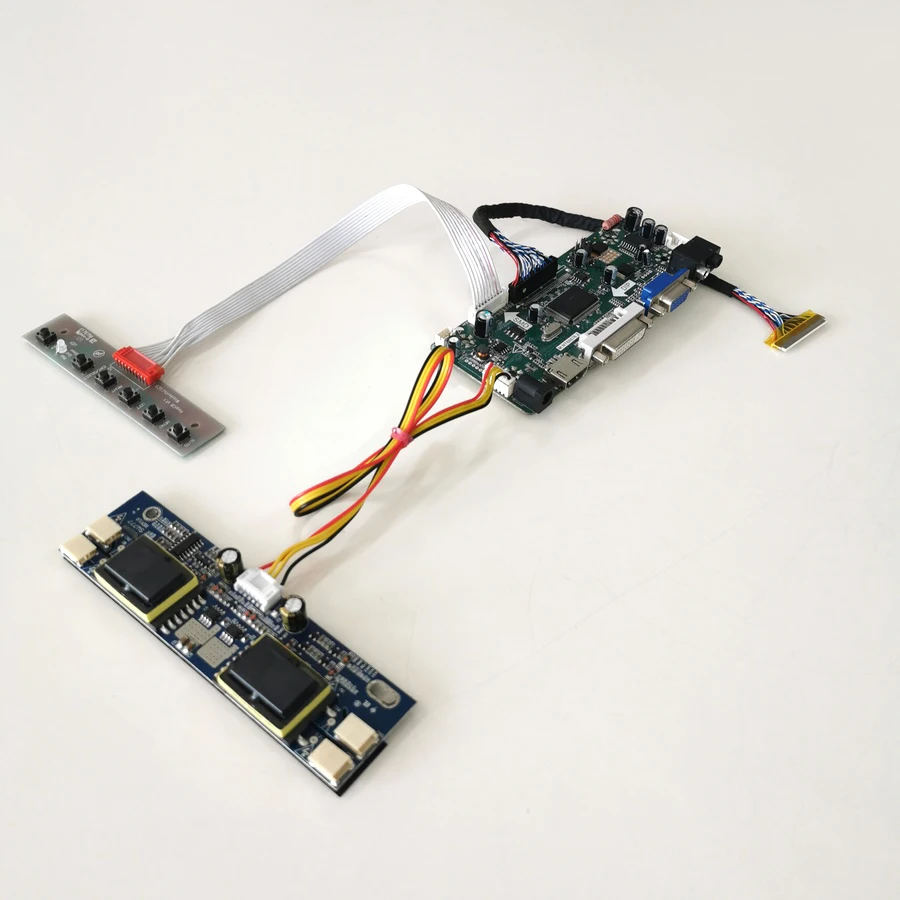 Плата контроллера ЖК-дисплея для M201EW02 4CCFL AUO panel1680 * 1050 инвертор LVDS 30-Pin кабель 20 1