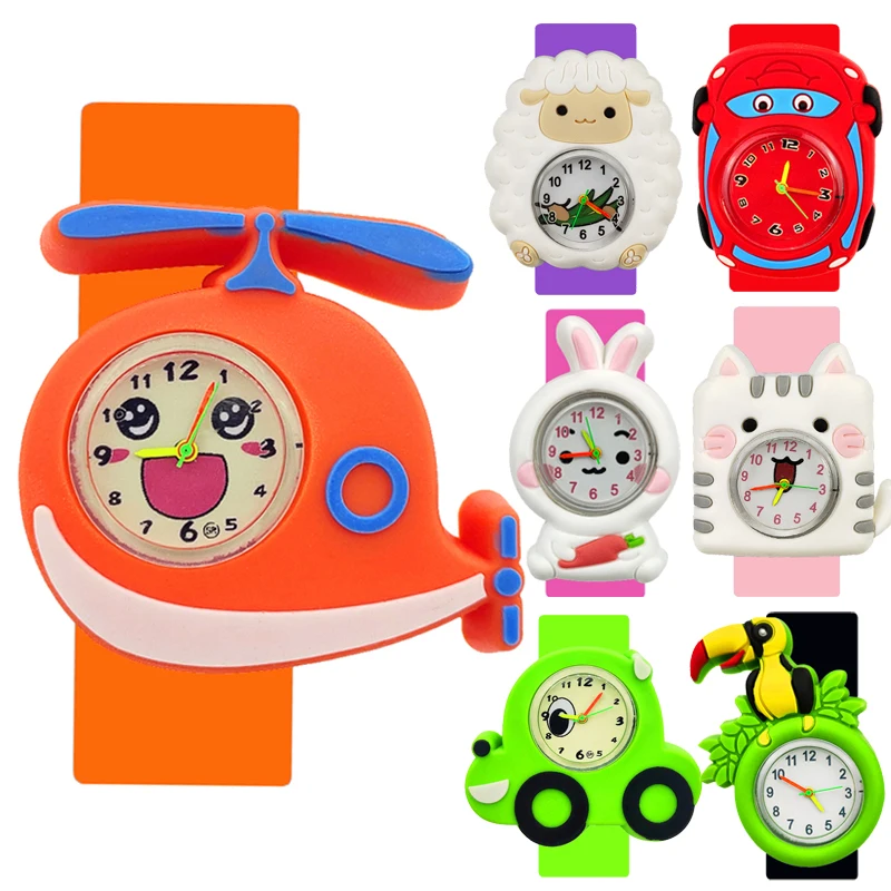 Часы Детские кварцевые с браслетом для мальчиков и девочек от 2 до 12 лет | Наручные