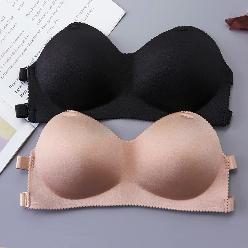 

Sexy Invisible Bras Push Up Strapless Lingerie for Women Breast Wrap Girl Female Gathering Brassiere Padded Wedding Underwear
