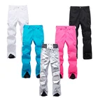 Брюки унисекс Зимние, серебристые, золотистые, непромокаемые, ветрозащитные, спортивные, лыжные