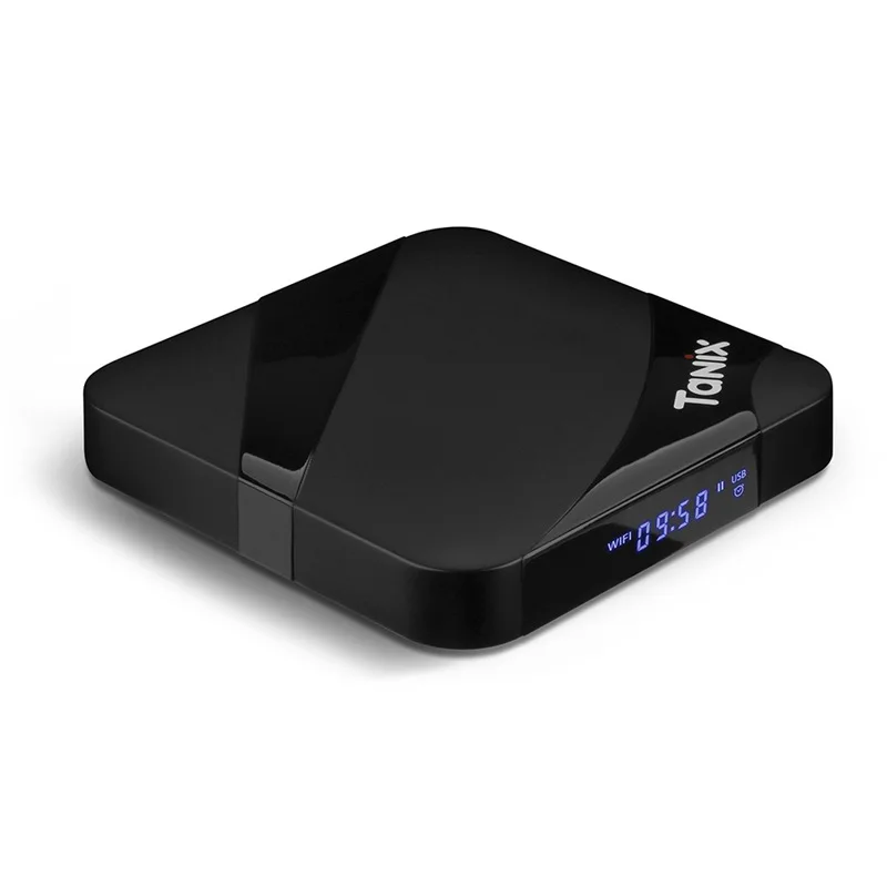 ТВ приставка Tanix TX3 MAX 2 ГБ 16 Android 7 1 четырехъядерный Amlogic S905W BT4.1 H.265 4K 30tps 4 ГГц WiFi PlayStore