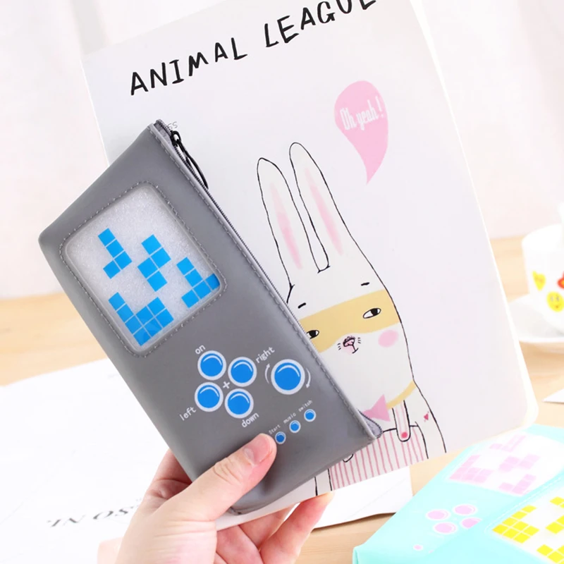 Kawaii школьный мешочек для девочек симпатичный футляр карандашей коробка большая