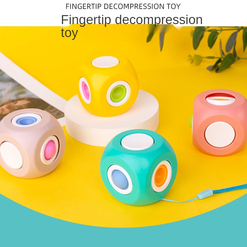 

New Product Fidget Spinner Pop Et Fidget Toys Push Bubble Simple Dimple Anti Stress Decompression Toys for Adults and Children