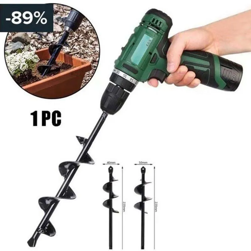 Садовый плантатор для земли спиральное сверло с шестигранным валом буровых