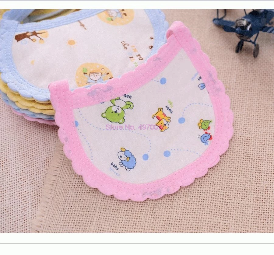 Детские нагрудники 2000 шт. Мультяшные хлопковые Слюнявчики детская одежда для