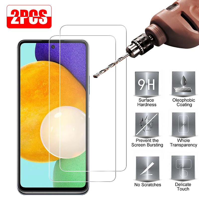 2 шт. устойчивое к царапинам защитное Закаленное стекло пленка для BlackBerry A70 A80 A80S Pro