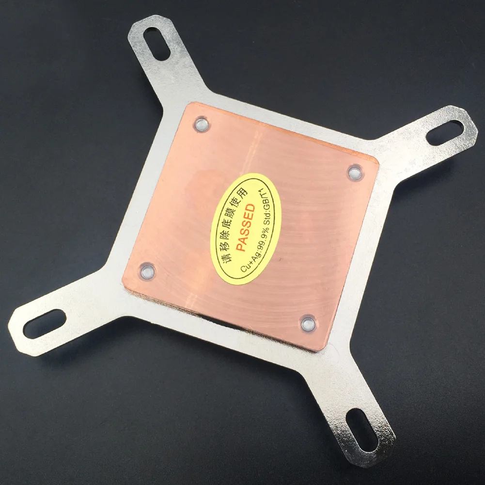 ПК акриловая крышка Медная база водяного охлаждения блок радиатора Бизнес офис