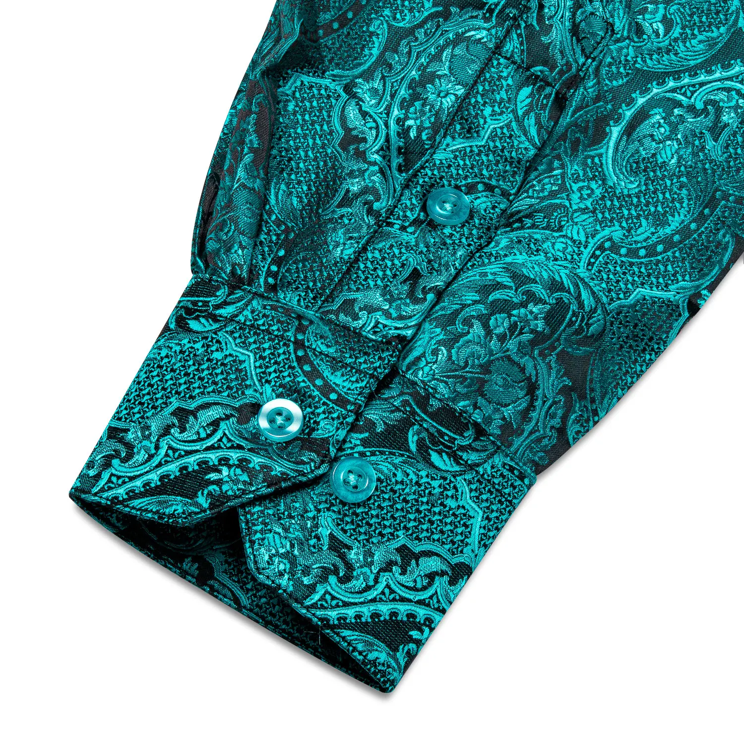 Новые модные мужские темно синие рубашки с длинными рукавами и рисунком Пейсли