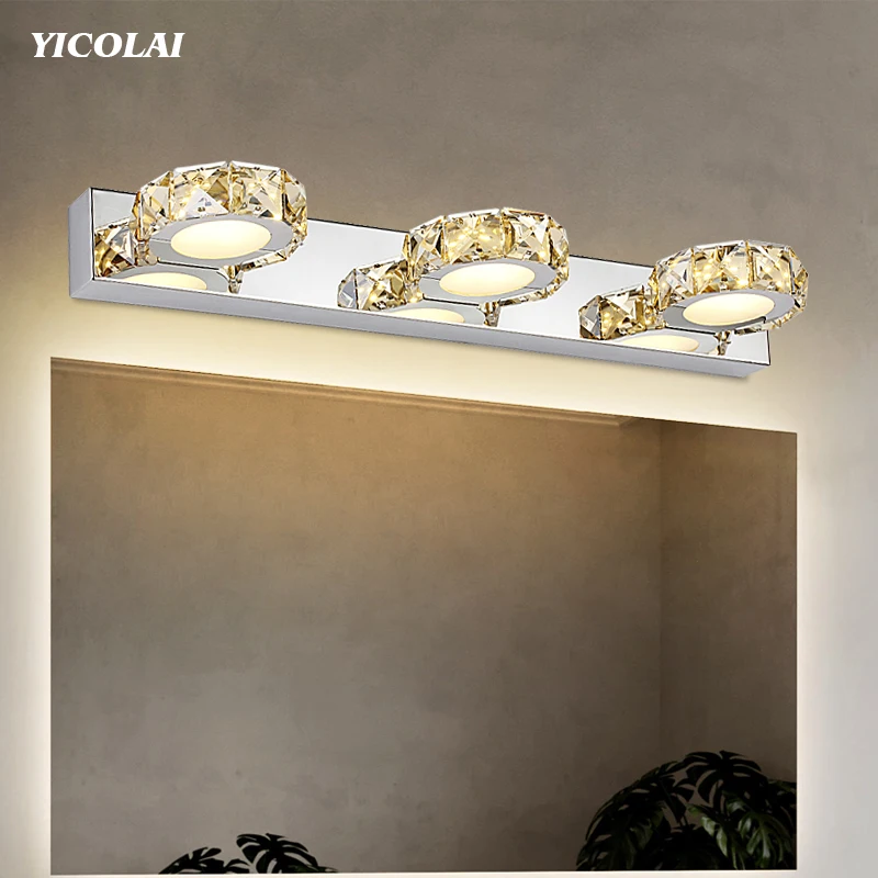 Современная светодиодная передняя лампа для зеркала комнатное освещение ванной