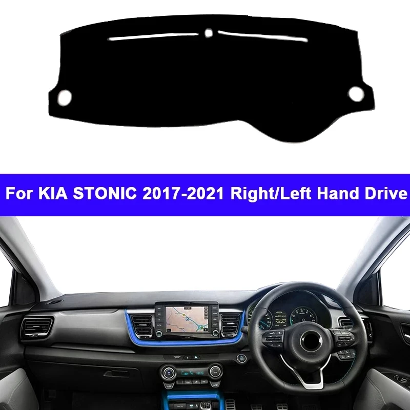 For KIA STONIC 2017-2021 Left/Right Hand Drive 1PC Car Dashboard Mats Cover Sun Shade Cushion Pad Carpets Accessories | Автомобили и