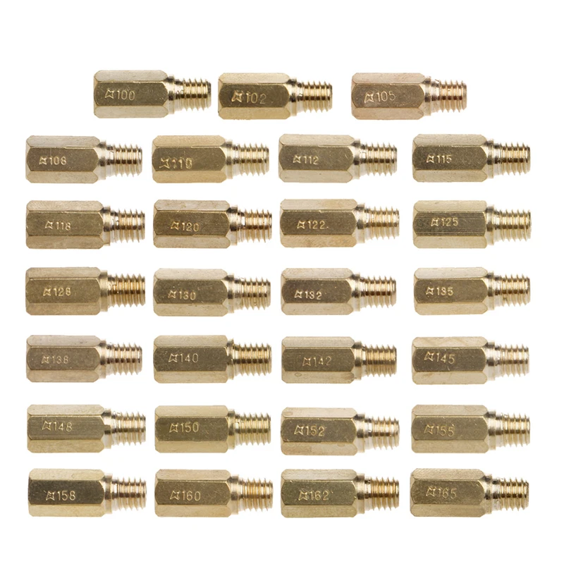 

1x Motorcycle Main Jet For Keihin OKO KOSO PE PWK Carburetor 100-165 Type