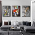 Абстрактная Обнаженная сексуальная красота холст живопись современный персонаж настенный художественный плакат внутреннее украшение для дома роспись (без рамки)