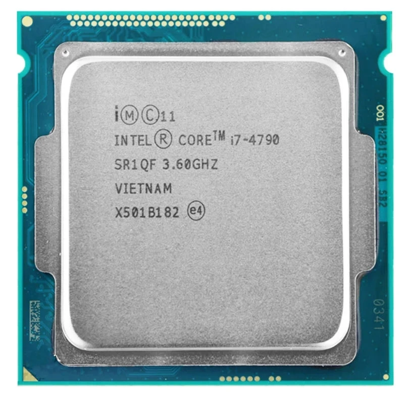 Процессор Intel Core i7 4790 3 6 ГГц четырехъядерный 8 Мб кэш TDP 84 Вт SR1QF десктопный LGA 1150 ЦПУ