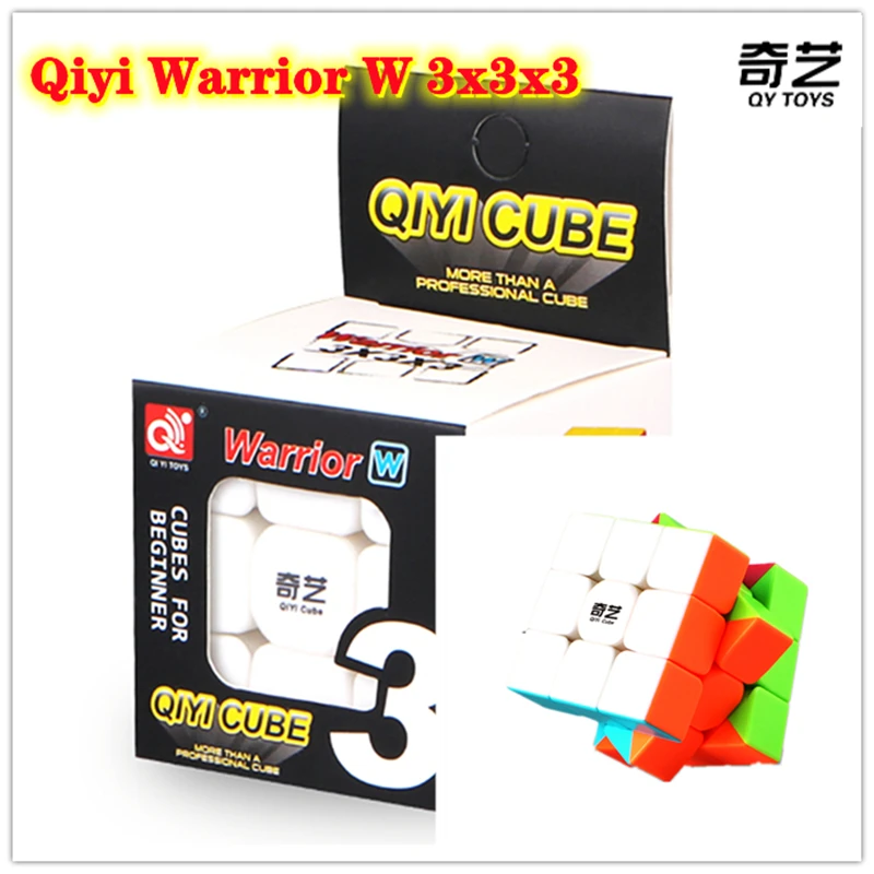 

Кубик Рубика QiYi Warrior W 3x3x3, скоростной волшебный кубик Рубика QiYi Warrior W 3x3x3, Магический кубик-головоломка для взрослых