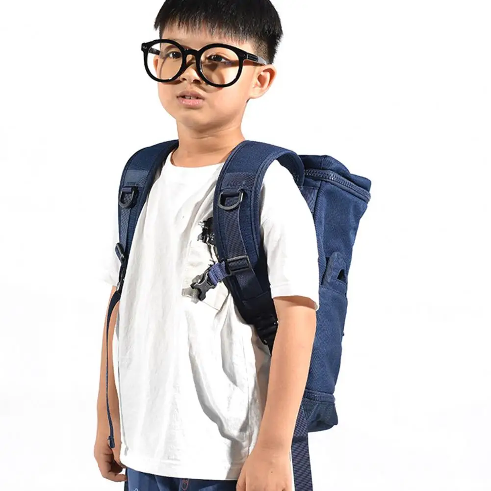 Storage Supplies  Simple Stylish Backpack Schoolbags 2 Colors Travel Laptop Bag Non-slip   for Hiking