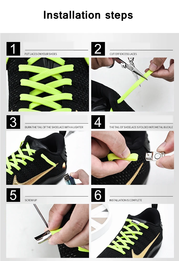 1Pair Magnetic Shoelaces Unisex Sneakers Shoe Laces Elastic Locking ShoeLace Creative Quick No Tie Shoe laces Kids Adult Laces