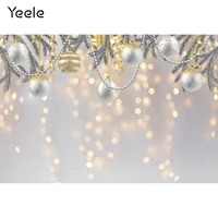 yeele christmas photography backdrop photocall glitter spots ball baby portrait party decor background photographic photo studio