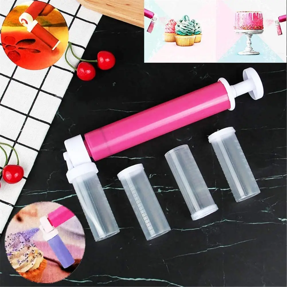 

40%HOTCake Airbrush Reusable Adjustable Pressure Plastic Cake Manual Watering Can for Dessert House