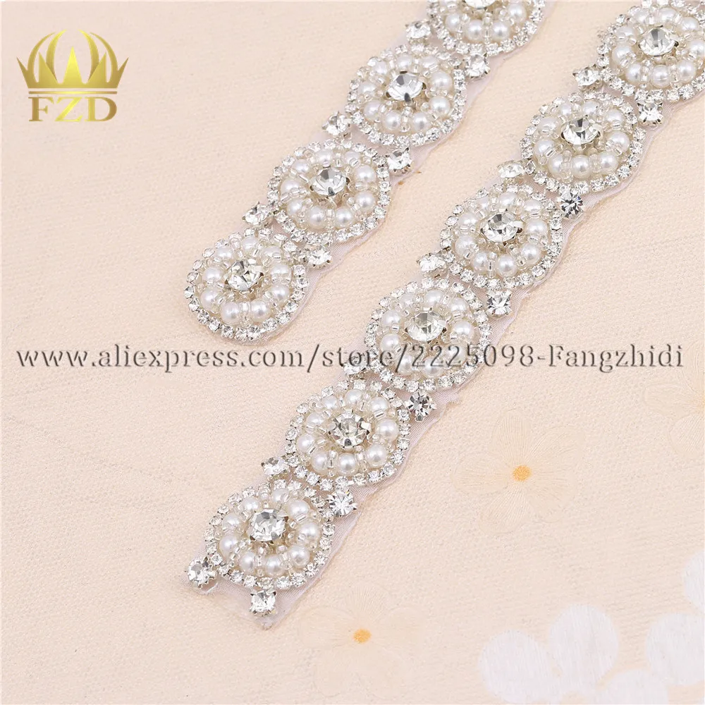 FZD 1 ярд страз на пришивном стекле с кристаллами и стразами вышитый бисером