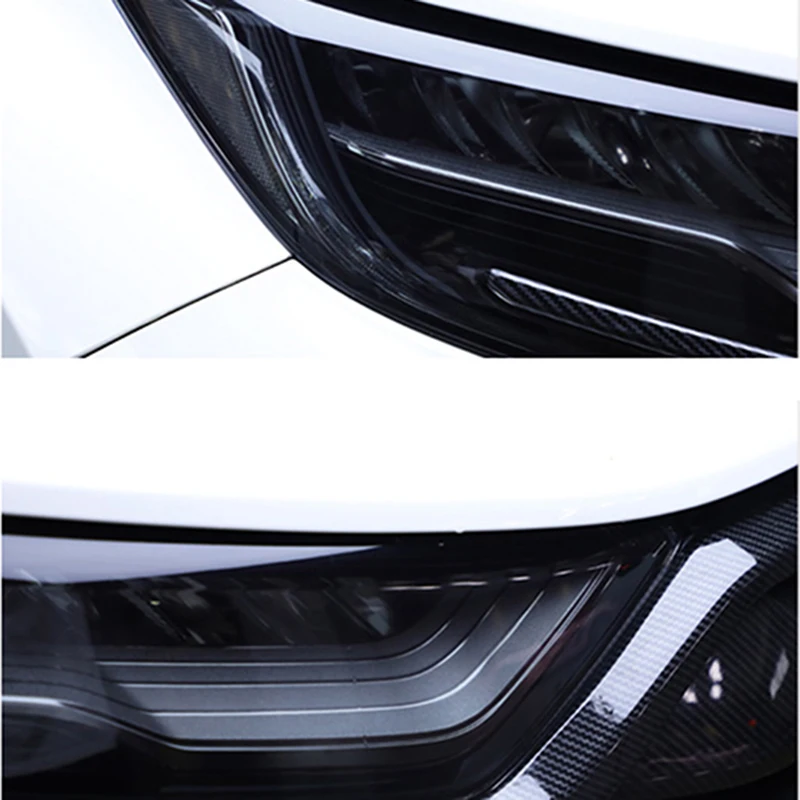 For Honda CR-V 2020 2021 Black Headlight Head Light Lamp TPU Film Protector Sticker Car Styling | Автомобили и мотоциклы