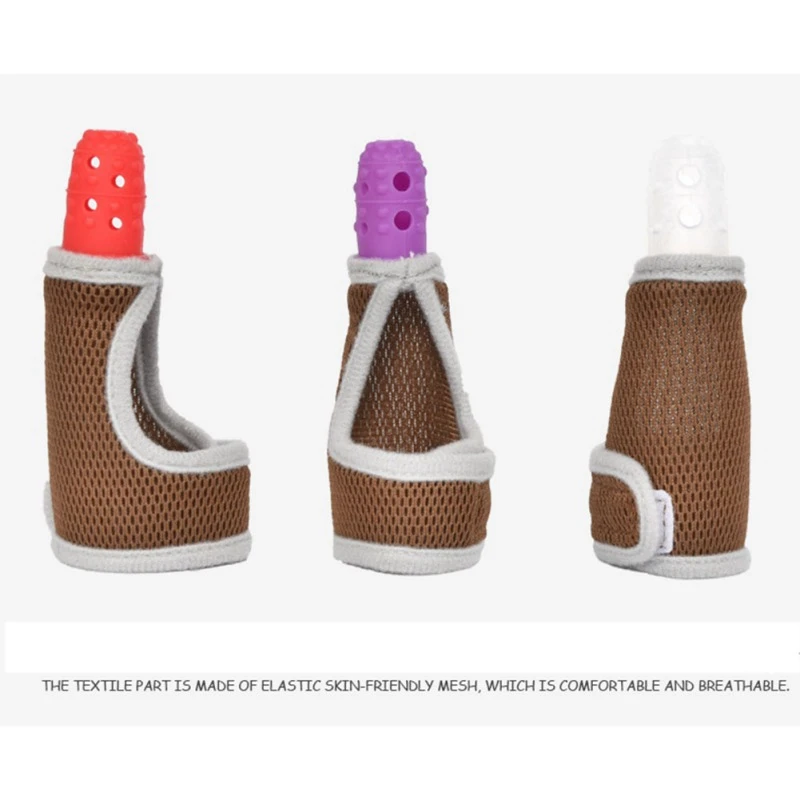 Baby Silicone Mitts Teething Toy Teether Newborn Chewable Nursing Teether Natural stop Sucking Thumb Toys