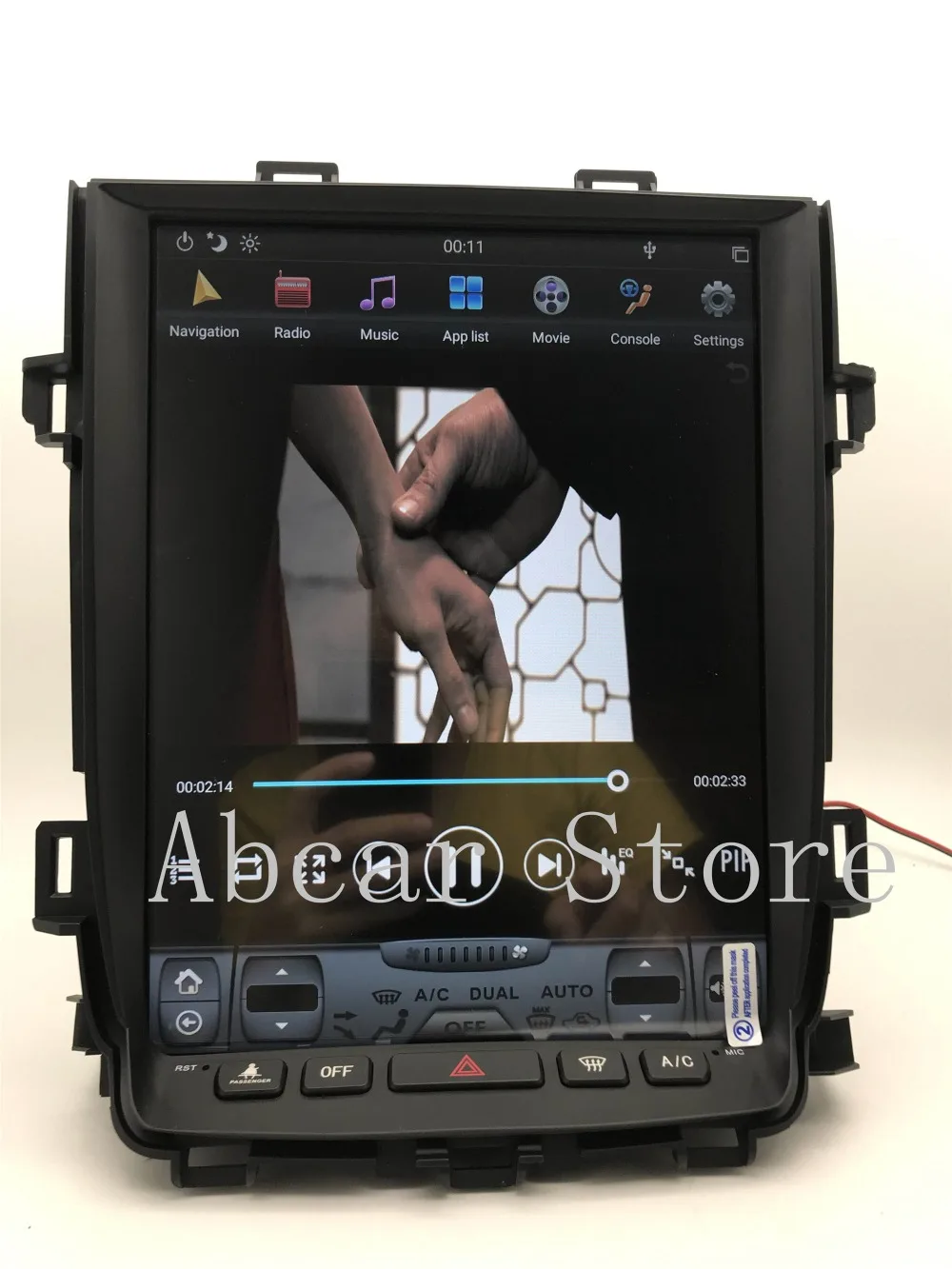 Tesla стиль Android 8,1 автомобильный dvd-плеер gps навигация для Toyota alphard Vellfire 20 серии 2007- PX6 радио CARPLAY HDMI