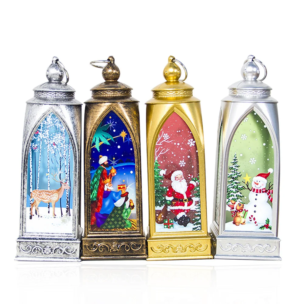 Красивый креативный Рождественский пластиковый подарок для украшения дома