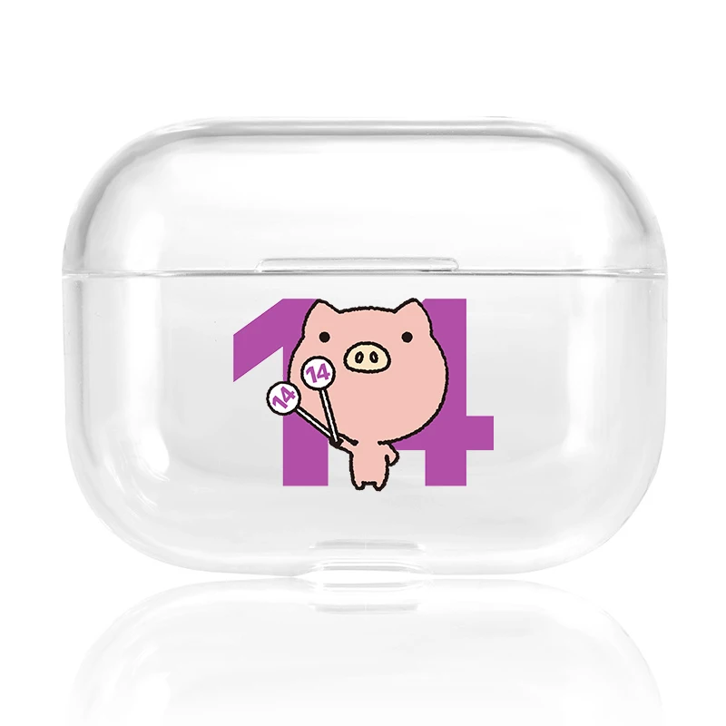

Cute Cartoon Case For Airpods Pro Cases Silicon Transparent Headphone Soft Cover For Appple Air pods pro Coque Protective Bumper