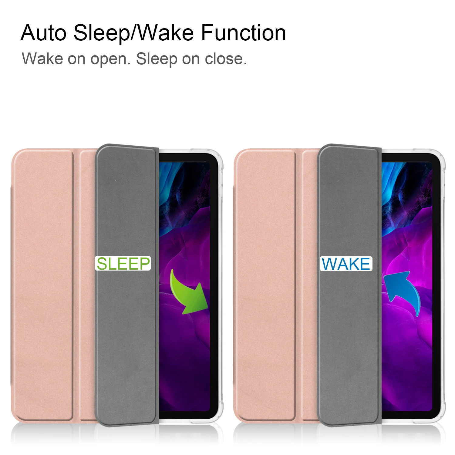 С карандашом-держателем для IPad Pro 12 9 чехол 2020 искусственная кожа складной Стенд