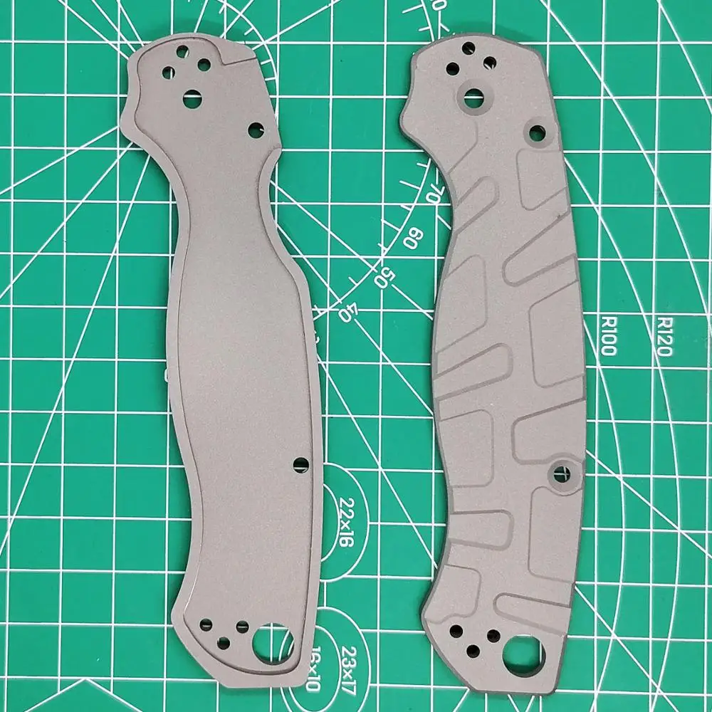 1 пара самодельных весы из титанового сплава для Spyderco формирования 2 C81|Уличные