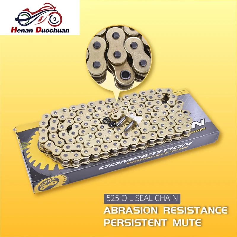520O 520HO 525HO 530HO 428HX 520HX 525HX 530HX 428 520 525 530 HO O Ring HX кольцо Универсальная коробка передач для мотоцикла Золотая цепь
