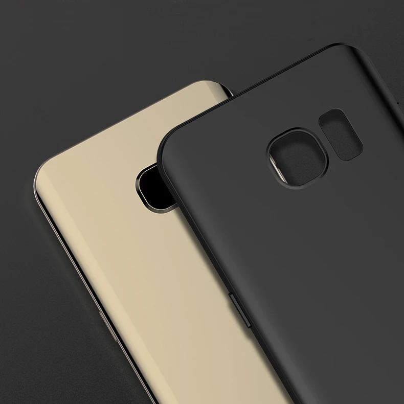 Модный черный мягкий силиконовый чехол из ТПУ для Samsung Galaxy A3 A5 A7 J1 J3 J5 J7 2016 2017 S5 S6 S7