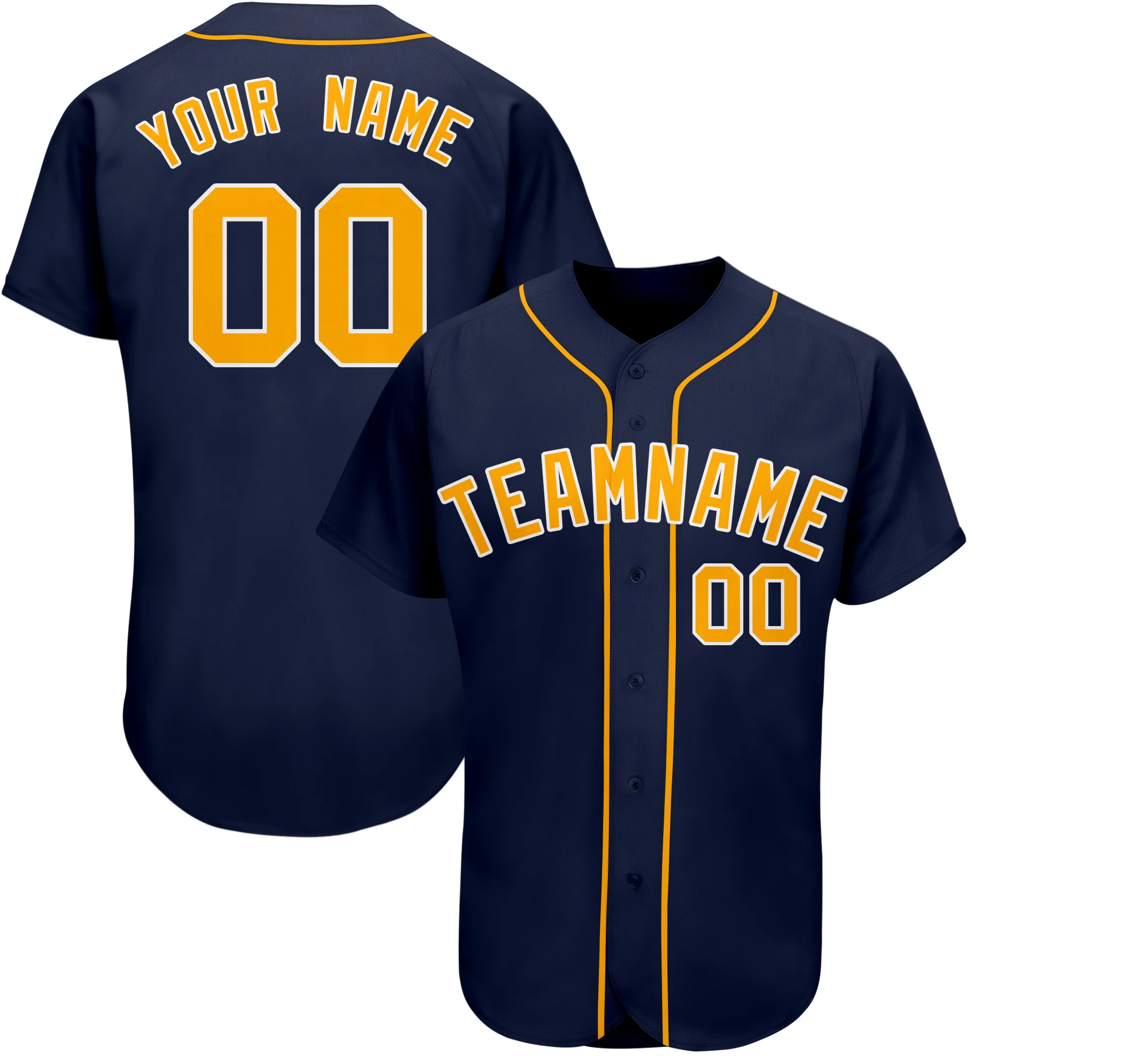 Customize Baseball Jersey Name/Number Sublimated Mesh Breathable Short Sleeve Hip Hop Streetwear for Men/Women/Kids Big size
