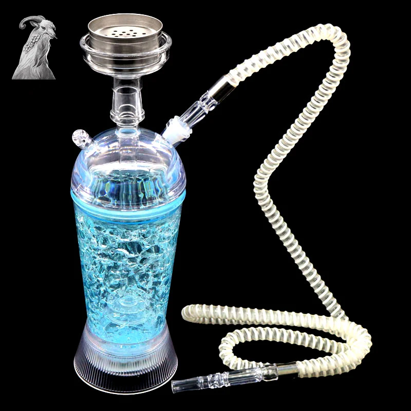 SY высокое качество Портативный светодиодный светильник из акрила для кальяна