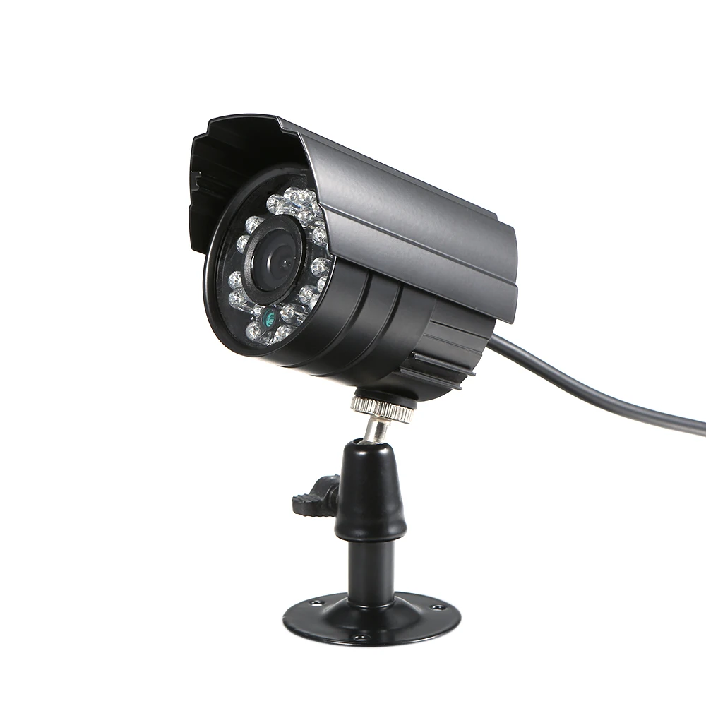 2 шт CCTV камера Цвет 1080P Высокое разрешение 24 лампа Nightvison атмосферостойкая Крытая пуля камера аналоговая камера безопасности