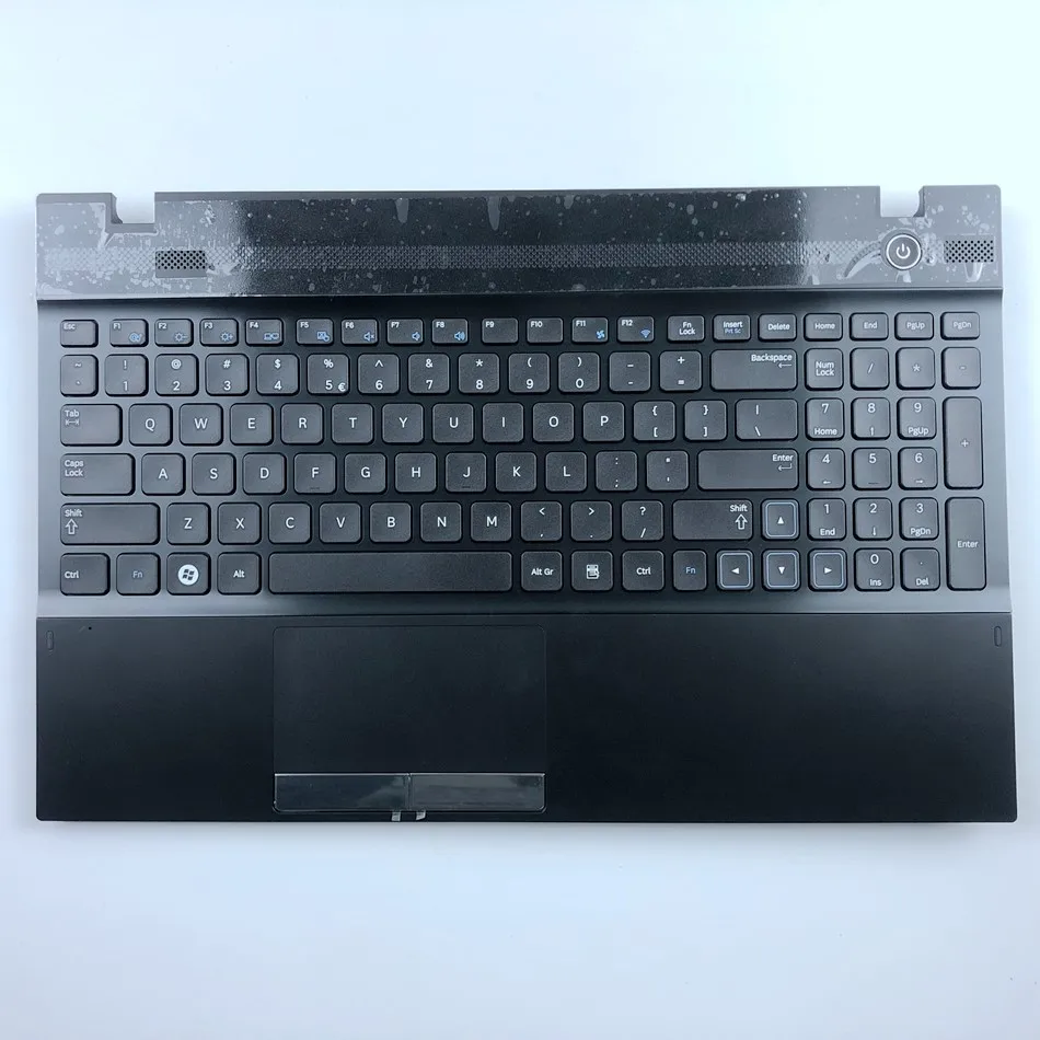 Клавиатура для ноутбука сенсорная панель Samsung NP300V5A NP305V5A 305V5A 300V5A черно белая США