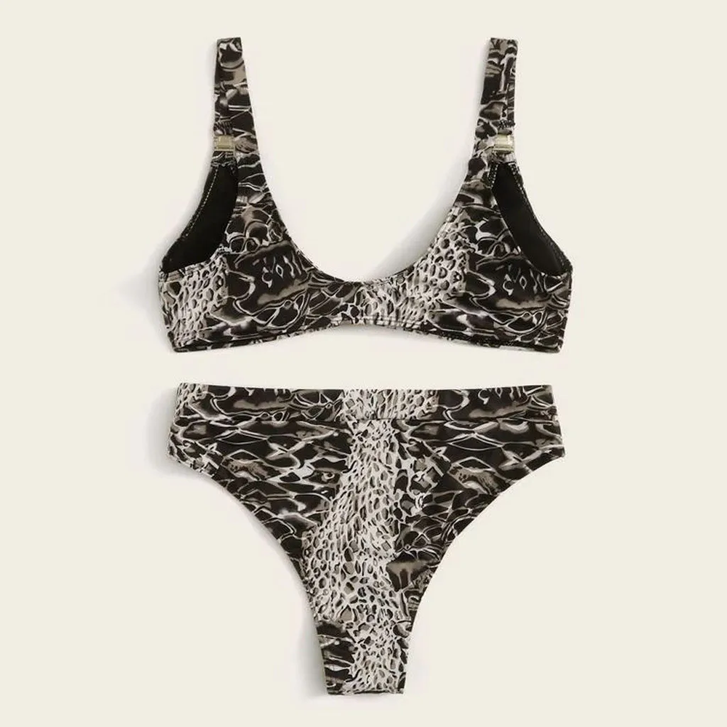 Соблазнительный женский бюстгальтер JAYCOSIN из двух предметов купальник с