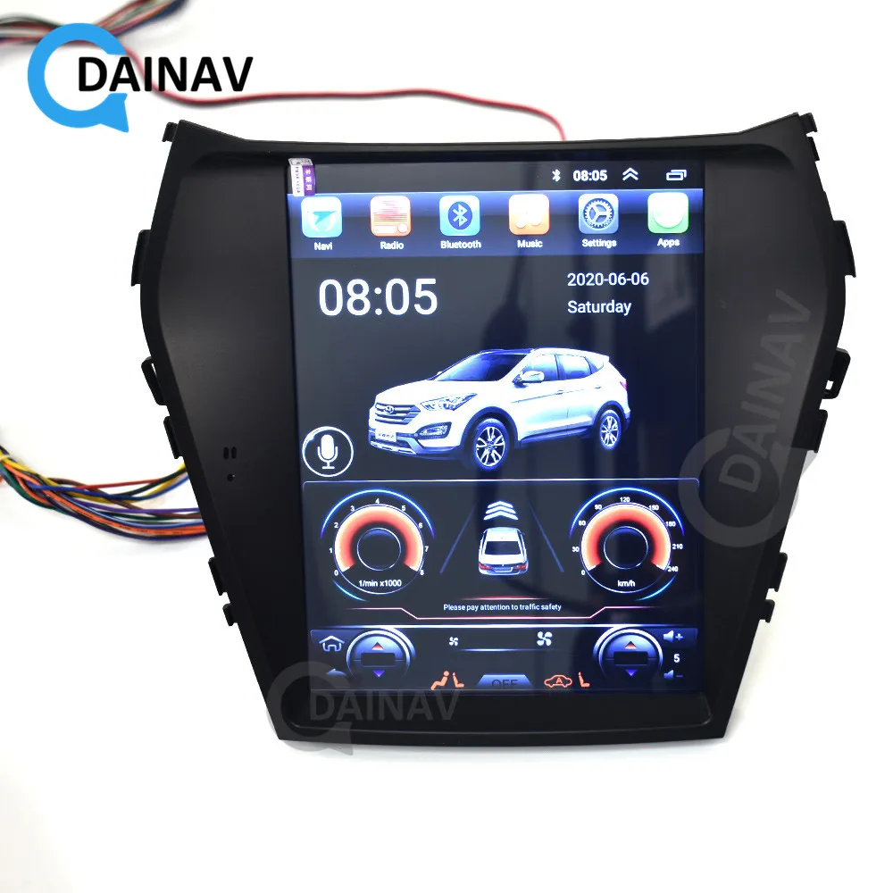 

Car Multimedia Player Stereo GPS Navi DVD Player For Hyundai IX45 Santa Fe 2015 2016 2017 Car GPS Navigation Auto Stereo