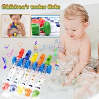 5pcs baby bath toy water flute toy kids children colorful water flutes bath tub tunes toys fun music sounds baby shower toy