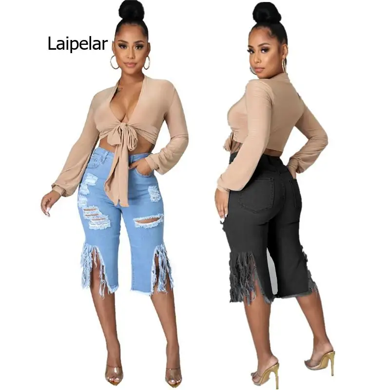 Узкие брюки с высокой талией брюки-футляр отверстиями специальный дизайн