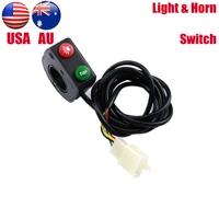 horn switch head direction light on off button electric scooter bicycle atv
