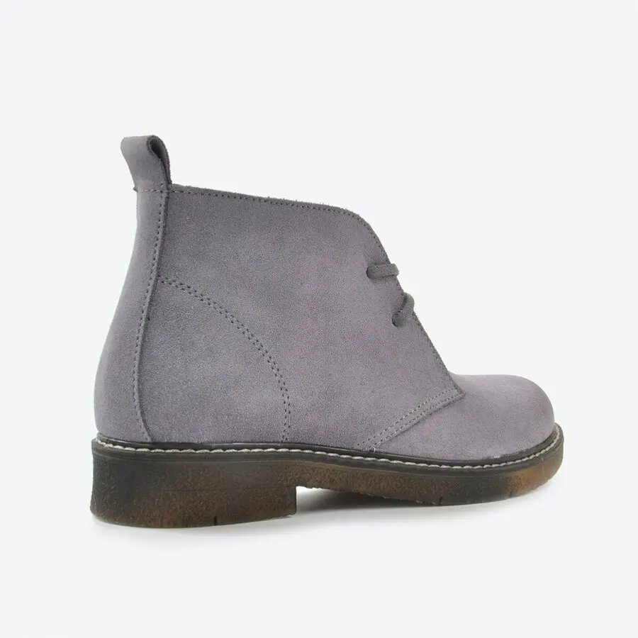 

Women Boots Mink Shoes Woman Lilac Nubuck Boots Vzn20-038K