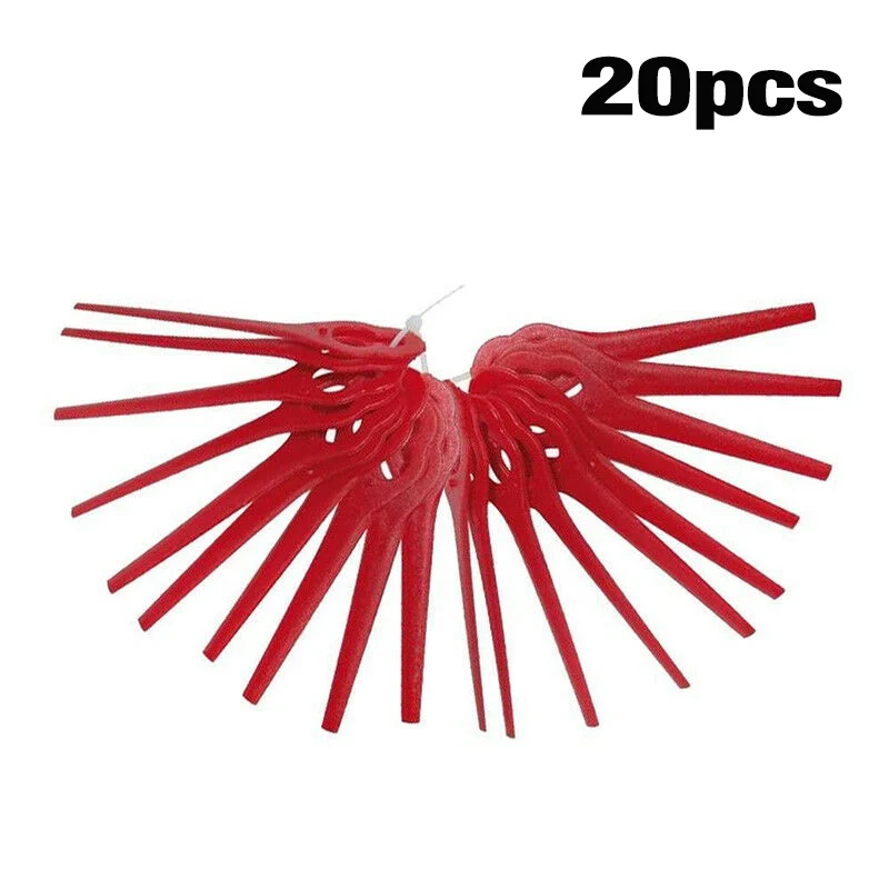 20x пластиковые лопасти газонокосилка триммер резак для Florabest LIDL Frta 20 A1 |