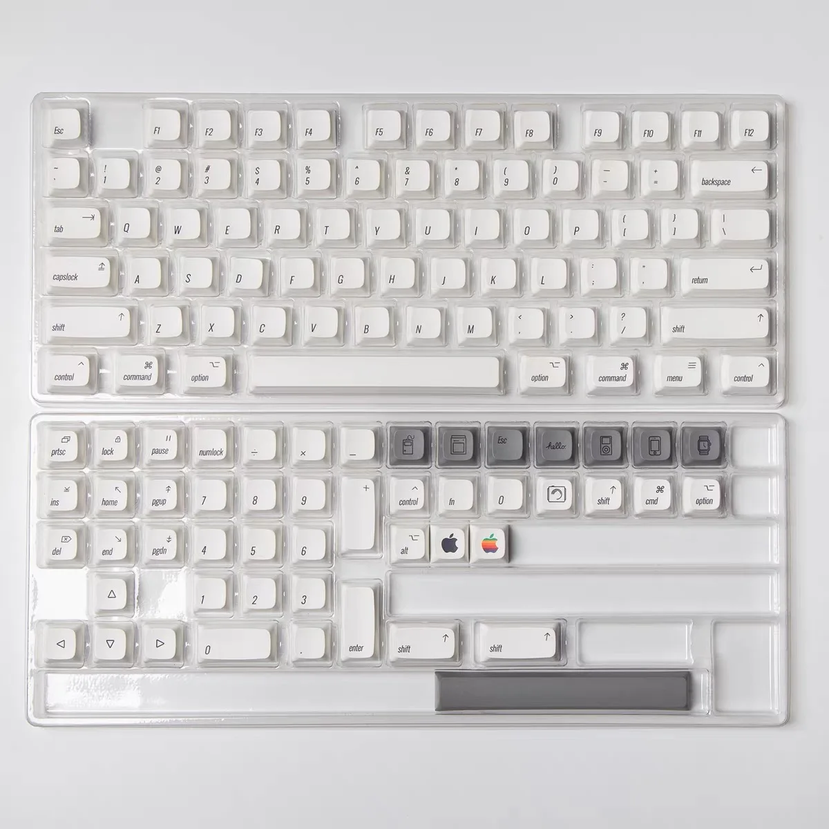 XDA PBT Key cap Sublimation Key-Cap Profile 124 s минималистская Совместимость 87/104/108/84/64/98/96 |