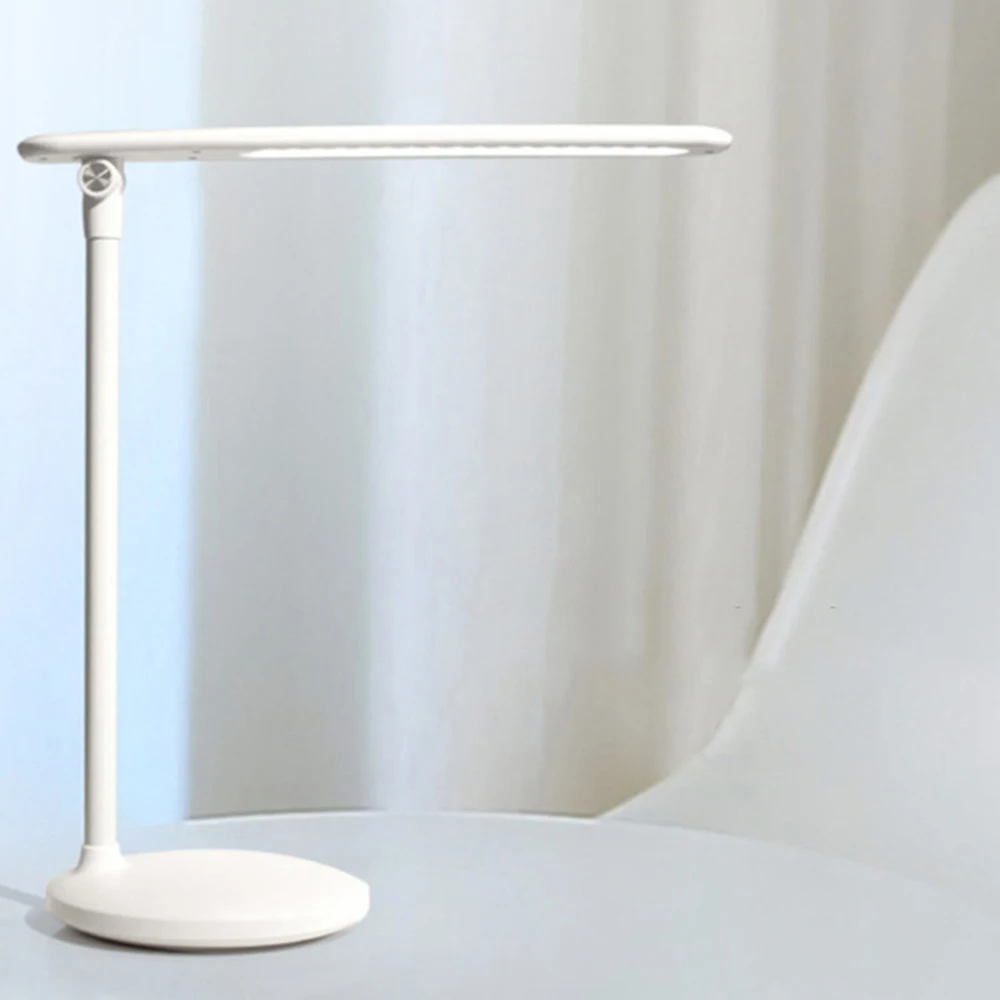 

Dimmable Table Lamp Charging LED Students Eye Protection Learning Reading Light Folding Dormitory Small Night Lamp Black White