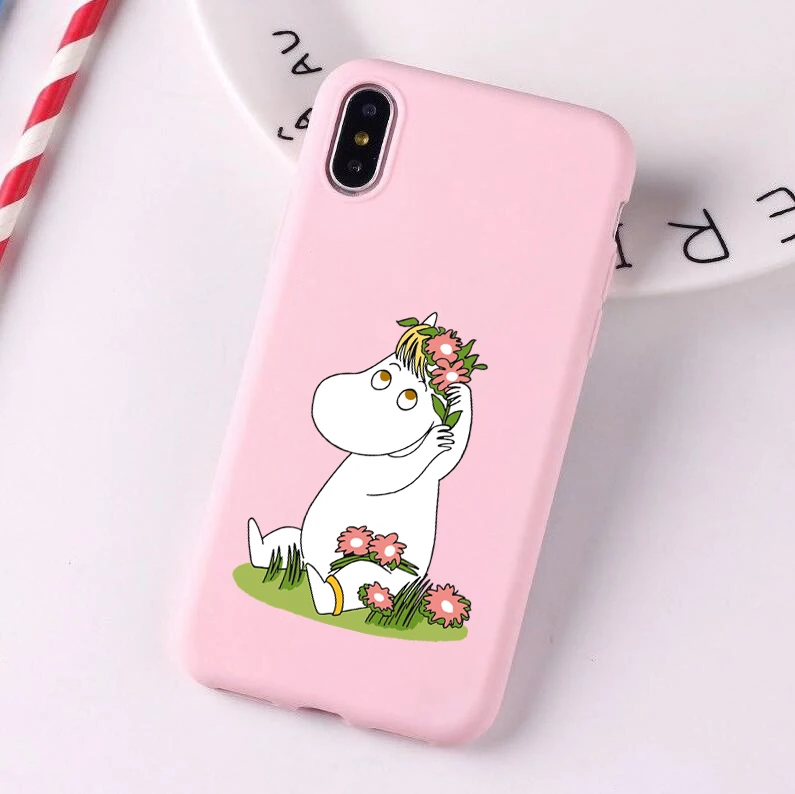 FHSR-24041 Cute Moomin TPU candy Soft Phone Case For huawei p30 pro p30 lite p20 pro p10 mate 20 p10 lite honor 9 lite - Цвет: FHSR-24041