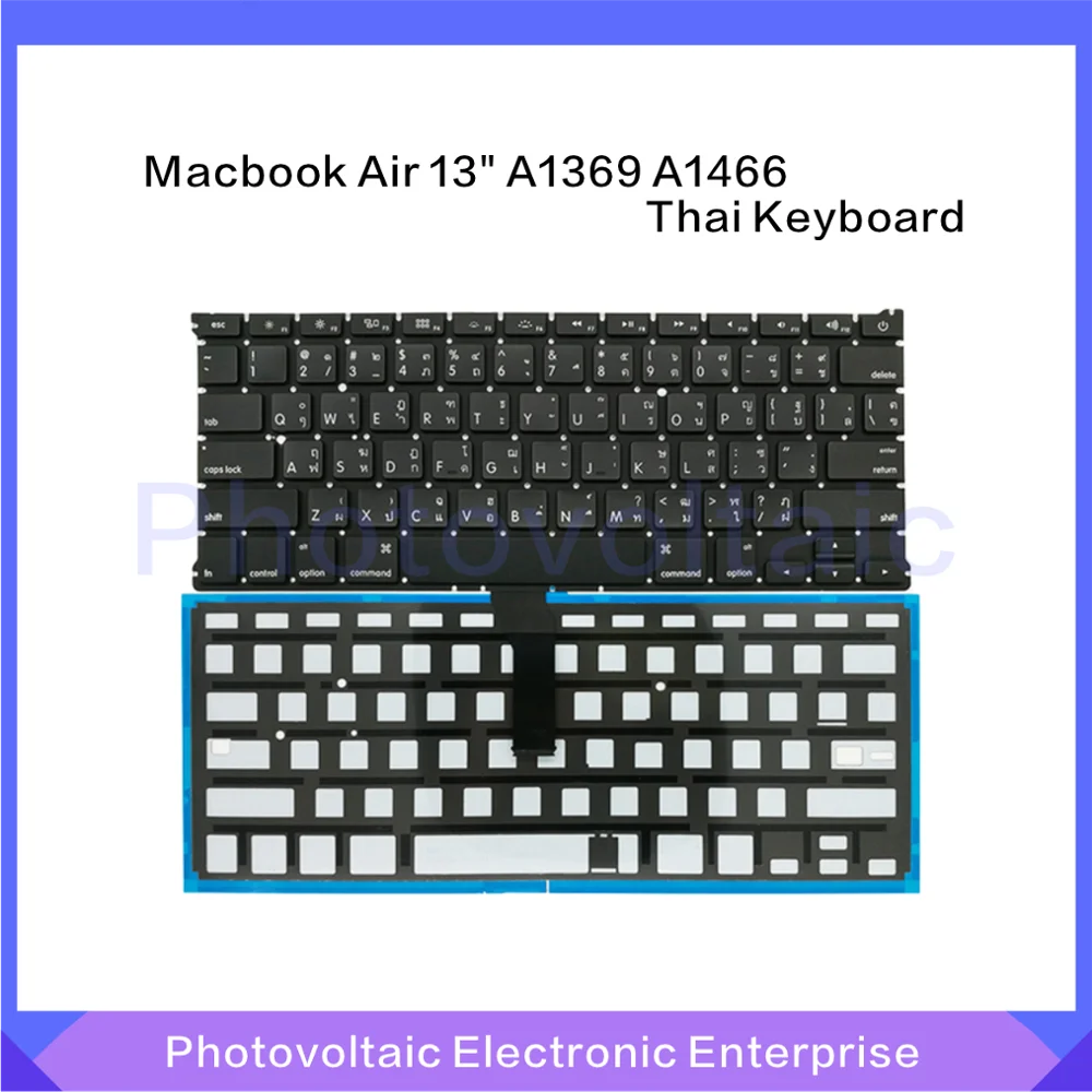 Новая тайская Корейская клавиатура с подсветкой для Macbook Air 13 &quotA1369 2011 A1466 2012 2013 2014
