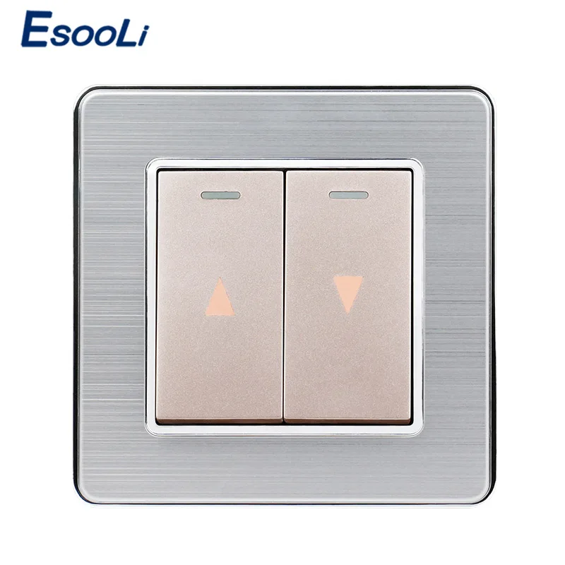 Настенный выключатель для штор Esooli электроштор подъемное оборудование панель из