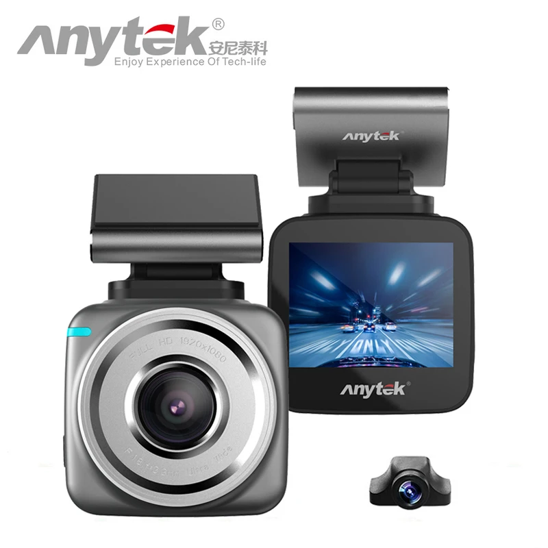 Автомобильный видеорегистратор Anytek Q2 Z2 с ночным видением 1080P Wi Fi 2 дюймовым