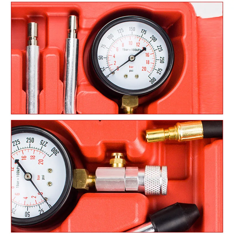 Onever портативный автомобильный двигатель цилиндры Тестер быстрый тип Комплект